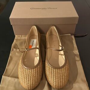 Gianvito Rossi Carla Flats 39.5 Never Worn ONE DAY ONLY